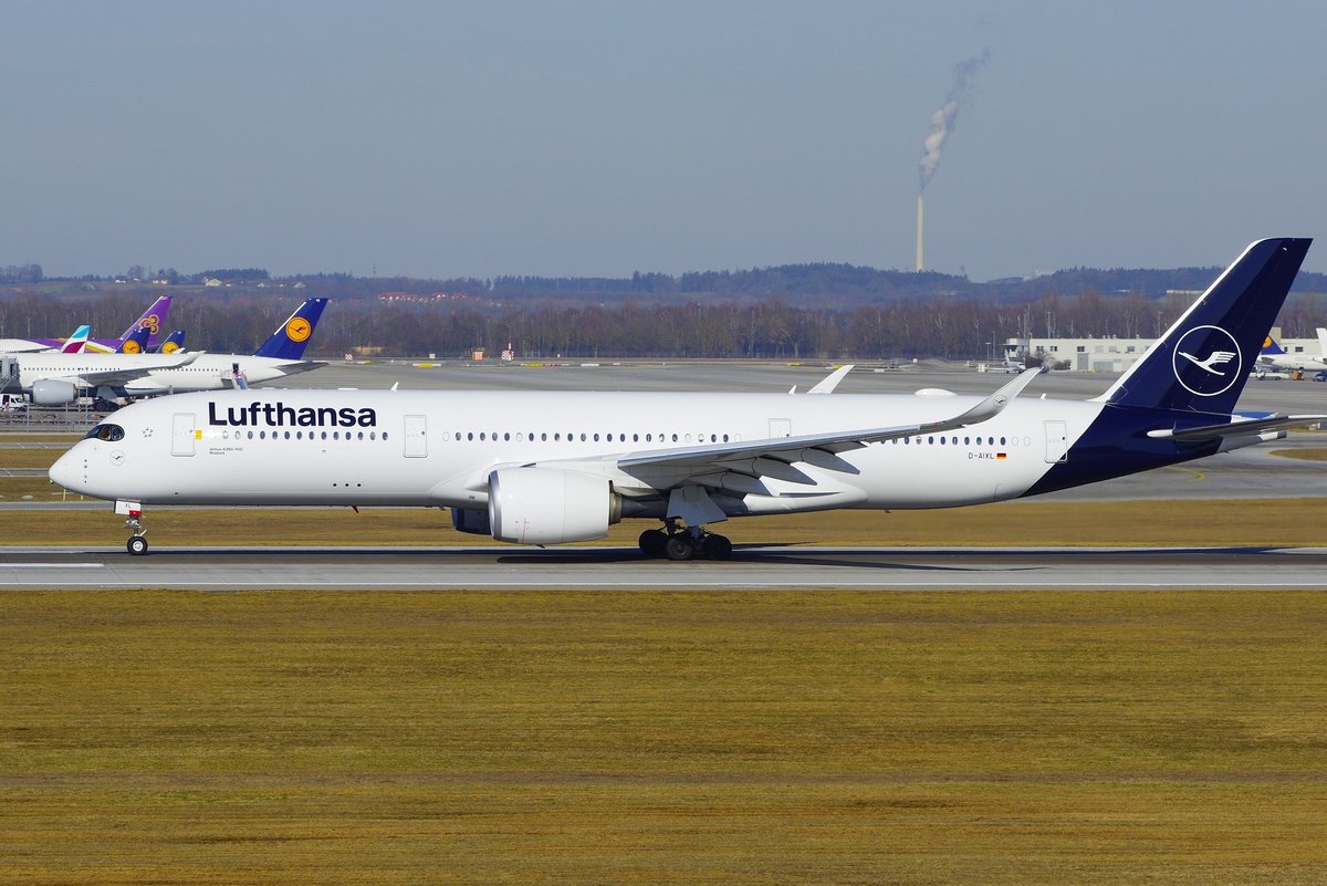 Lufthansa  Airbus A350-900, D-AIXL, 13.02.2019 München