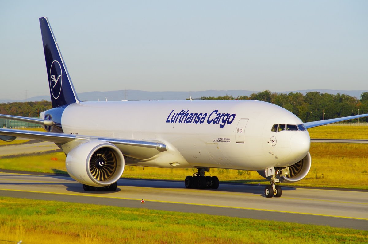 Lufthansa Cargo  Boeing 777-200F, D-ALFF, 02.09.2019 Frankfurt