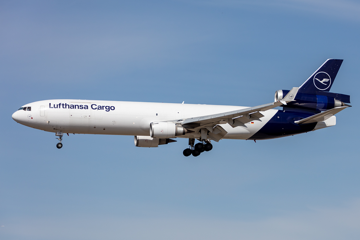Lufthansa Cargo, D-ALCC, McDonnell Douglas, MD11F, 29.03.2021, FRA, Frankfurt, Germany