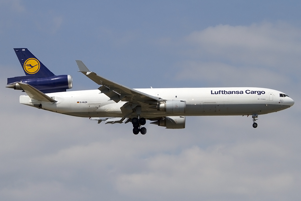 Lufthansa - Cargo, D-ALCK, McDonnell Douglas, MD11F, 04.05.2014, FRA, Frankfurt, Germany 

