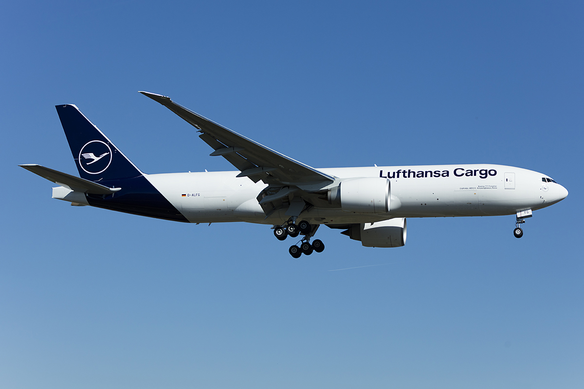 Lufthansa - Cargo, D-ALFG, Boeing, B777-FBT, 19.04.2019, FRA, Frankfurt, Germany 


