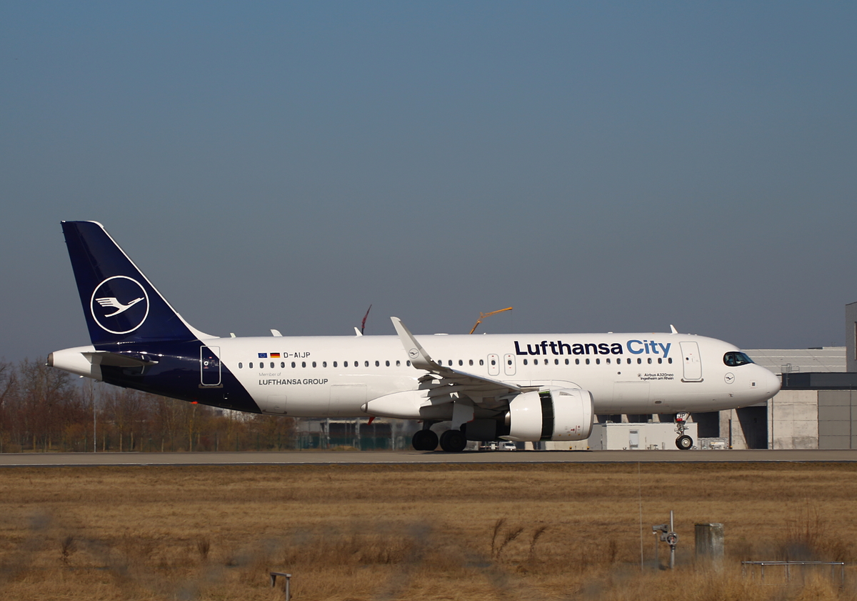 Lufthansa City Airlines, Airbus A 320-271N, D-AIJP  Ingelheim am Rhein , BER, 06.03.2026
