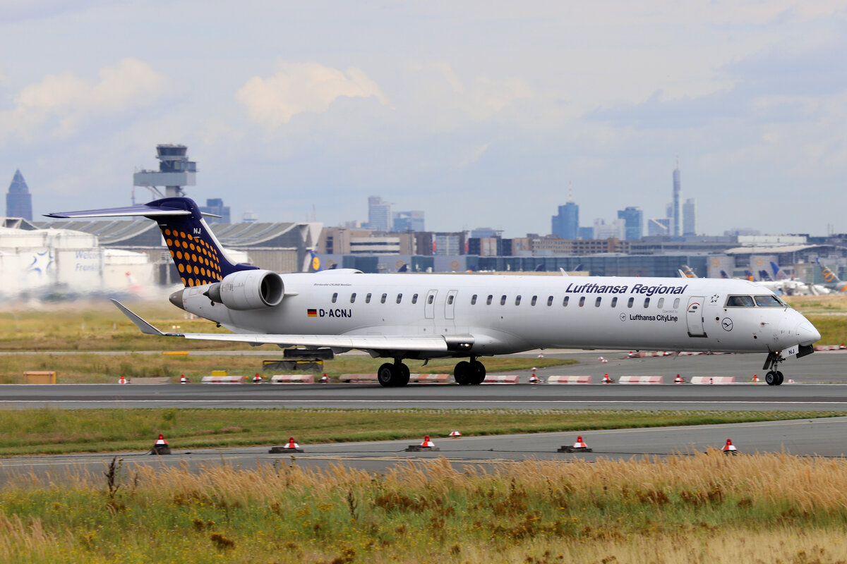 Lufthansa CityLine (CL-CLH), D-ACNJ, Bombardier, CRJ-900 (CL-6002D24), 08.08.2021, EDDF-FRA, Frankfurt, Germany