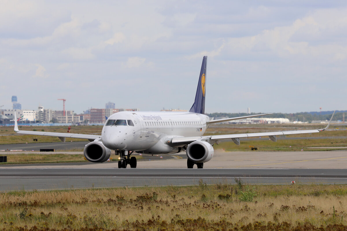 Lufthansa CityLine (CL-CLH), D-AECI  Tauberbischofsheim , Embraer, ERJ-190 LR (190-100 LR), 08.08.2021, EDDF-FRA, Frankfurt, Germany