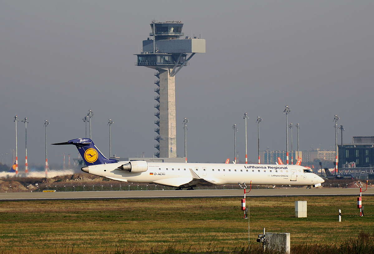 Lufthansa-CityLine, CRJ900LR, D-ACKI, BER, 08.11.2020