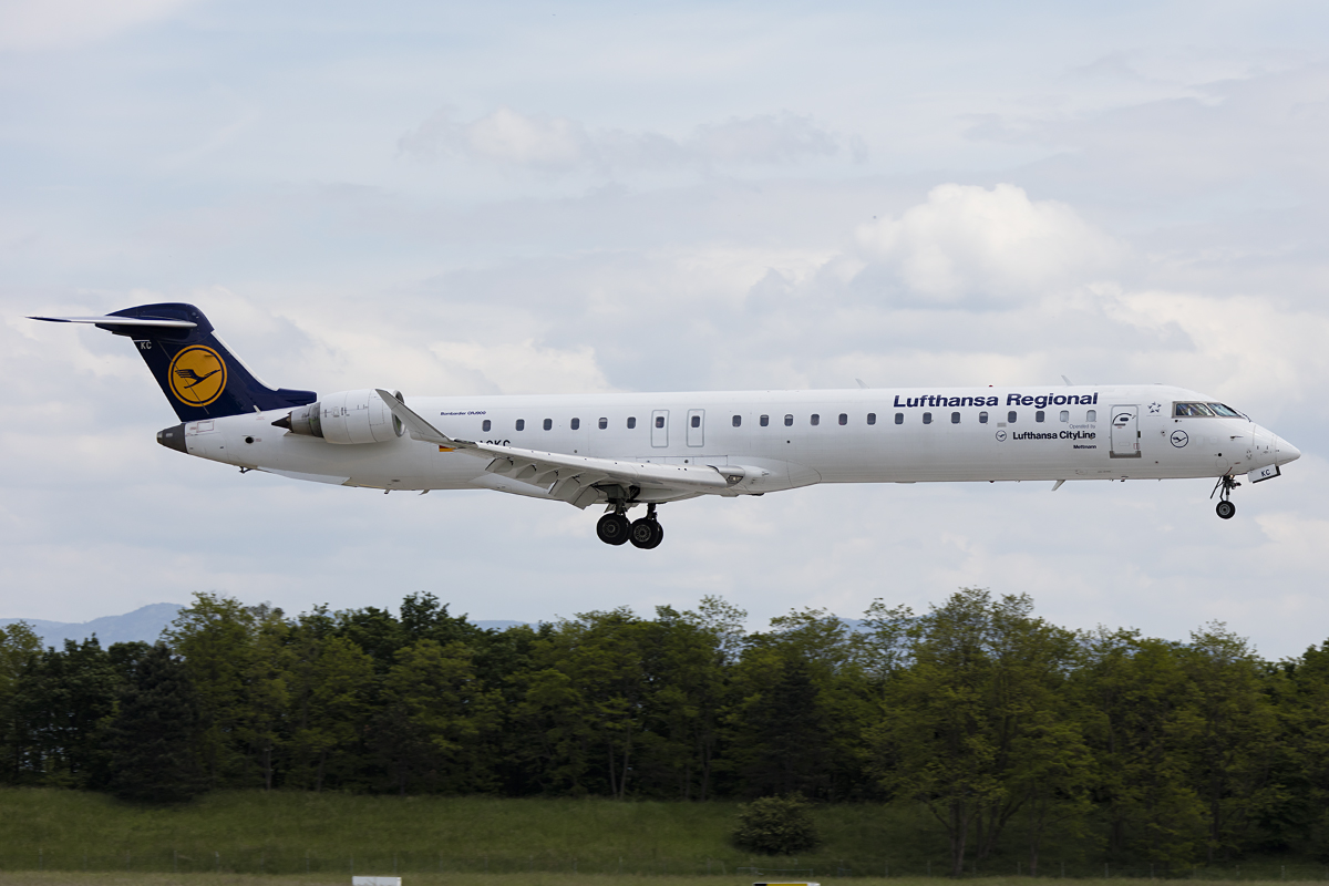 Lufthansa CityLine, D-ACKC, Bombardier, CRJ-900, 18.05.2016, BSL, Basel, Switzerland 



