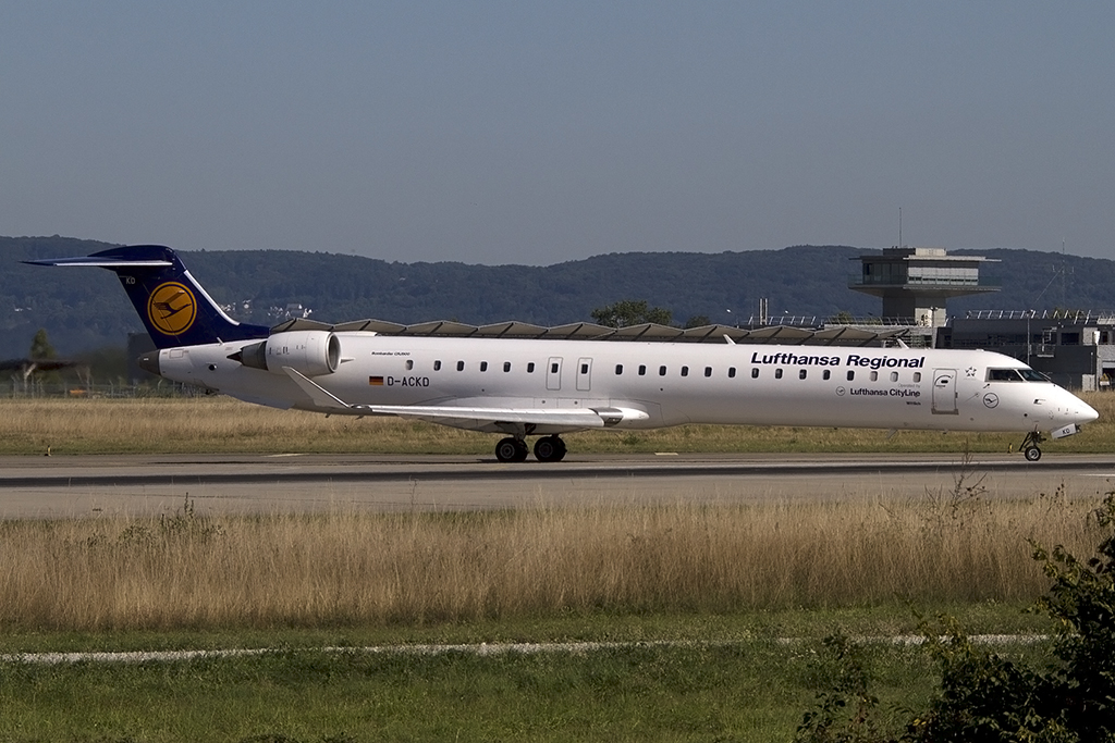 Lufthansa - CityLine, D-ACKD, Bombardier, CRJ-900, 04.09.2013, BSL, Basel, Switzerland 





