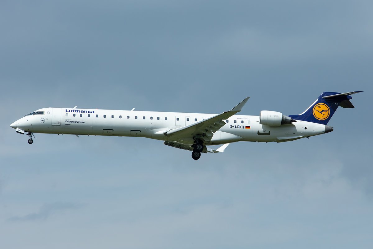 Lufthansa - CityLine, D-ACKH, Bombardier, CRJ-900, 02.05.2019, MUC, München, Germany


