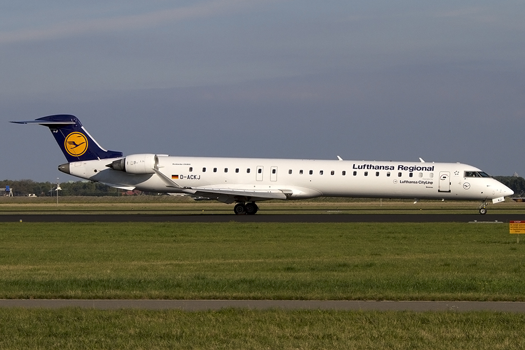 Lufthansa - CityLine, D-ACKJ, Bombardier, CRJ-900, 06.10.2013, AMS, Amsterdam, Netherlands






