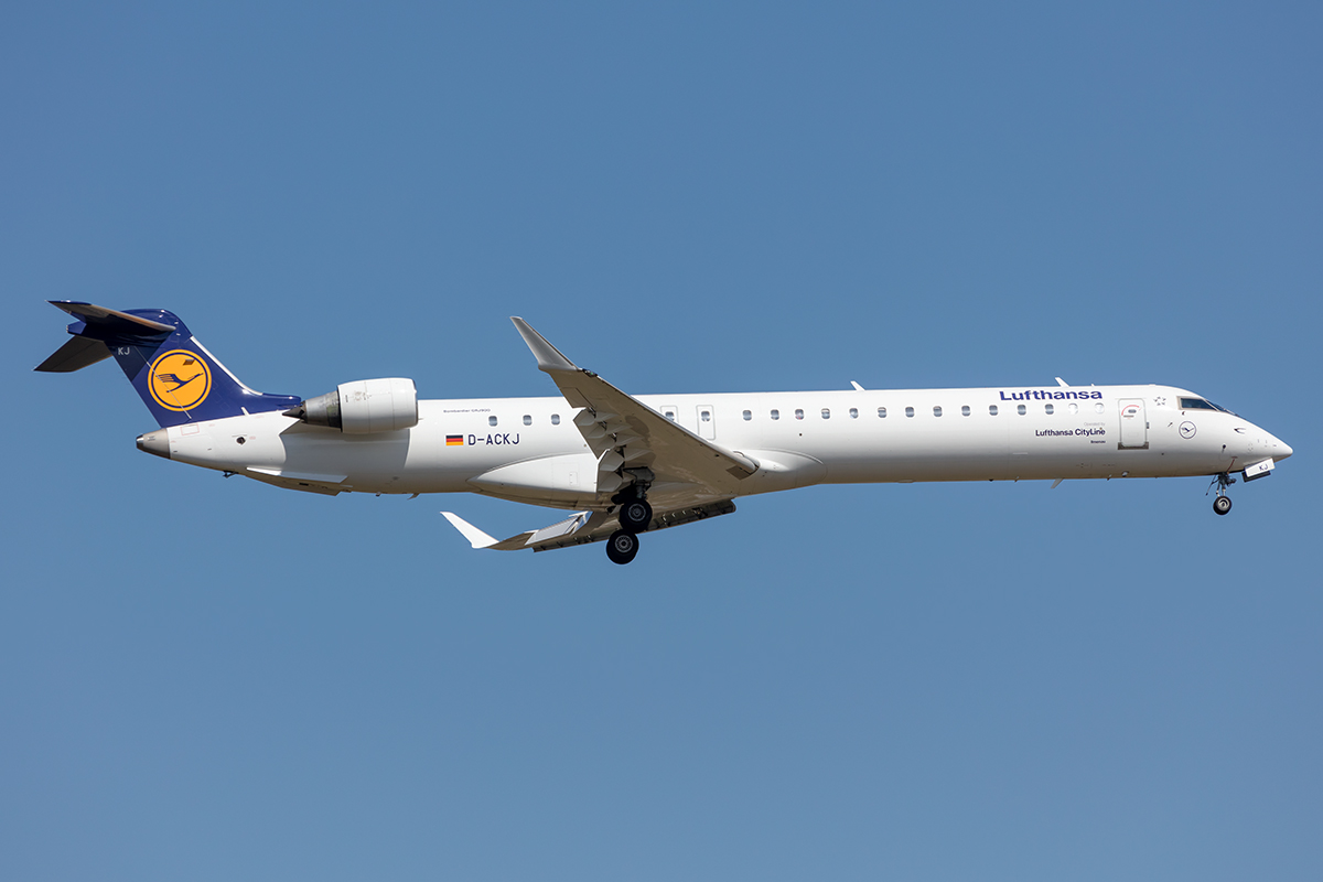 Lufthansa CityLine, D-ACKJ, Bombardier, CRJ-900NG, 27.04.2021, FRA, Frankfurt, Germany