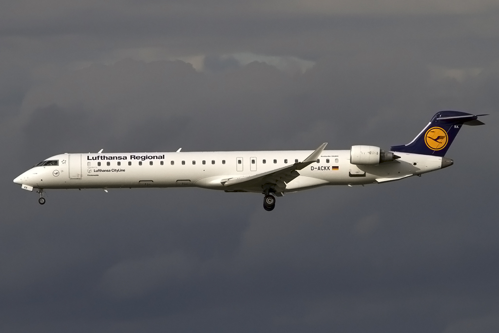 Lufthansa - CityLine, D-ACKK, Bombardier, CRJ-900, 29.10.2013, MUC, München, Germany



