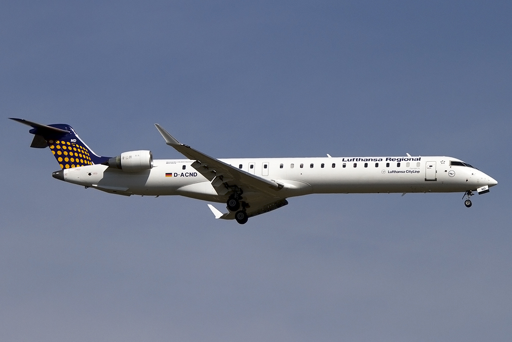 Lufthansa - CityLine, D-ACND, Bombardier, CRJ-900NG, 19.04.2015, FRA, Frankfurt, Germany




