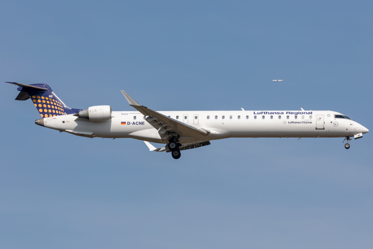 Lufthansa CityLine, D-ACNE, Bombardier, CRJ-900NG, 13.09.2021, FRA, Frankfurt, Germany