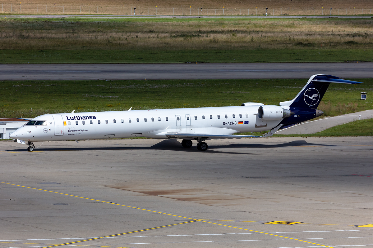 Lufthansa CityLine, D-ACNG, Bombardier, CRJ-900NG, 06.08.2021, GVA, Geneve, Switzerland