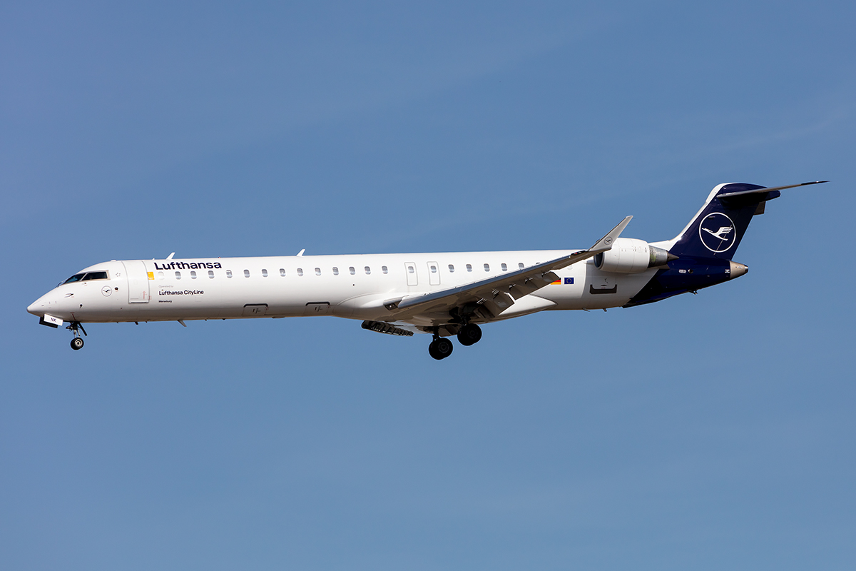 Lufthansa CityLine, D-ACNK, Bombardier, CRJ-900, 29.03.2021, FRA, Frankfurt, Germany
