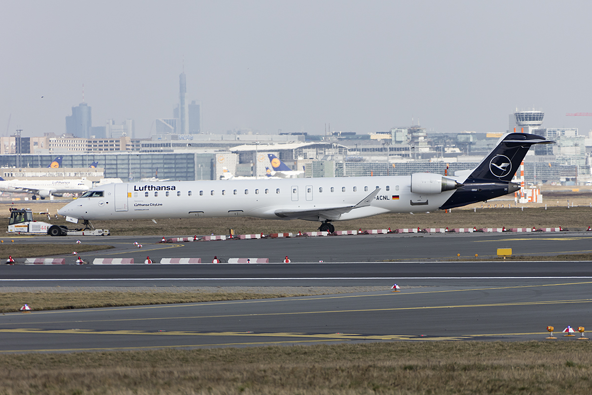 Lufthansa - CityLine, D-ACNL, Bombardier, CRJ-900, 24.03.2018, FRA, Frankfurt, Germany 

