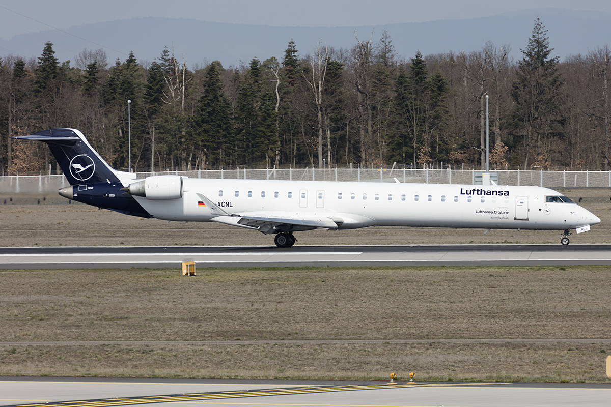 Lufthansa - CityLine, D-ACNL, Bombardier, CRJ-900, 31.03.2019, FRA, Frankfurt, Germany 



