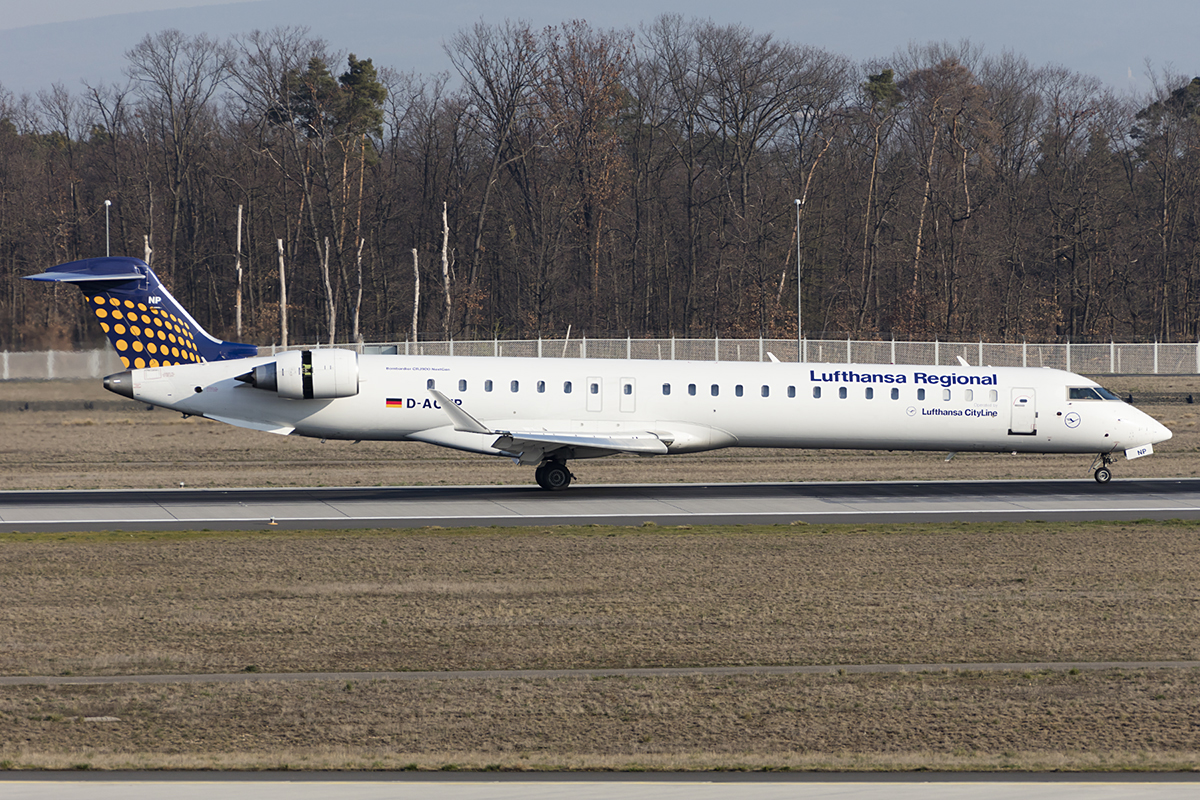 Lufthansa - CityLine, D-ACNP, Bombardier, CRJ-900, 31.03.2019, FRA, Frankfurt, Germany 

