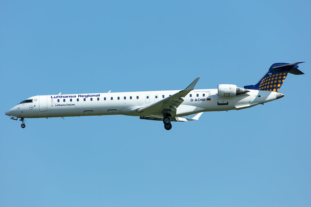 Lufthansa - CityLine, D-ACNR, Bombardier, CRJ-900, 02.05.2019, MUC, München, Germany


