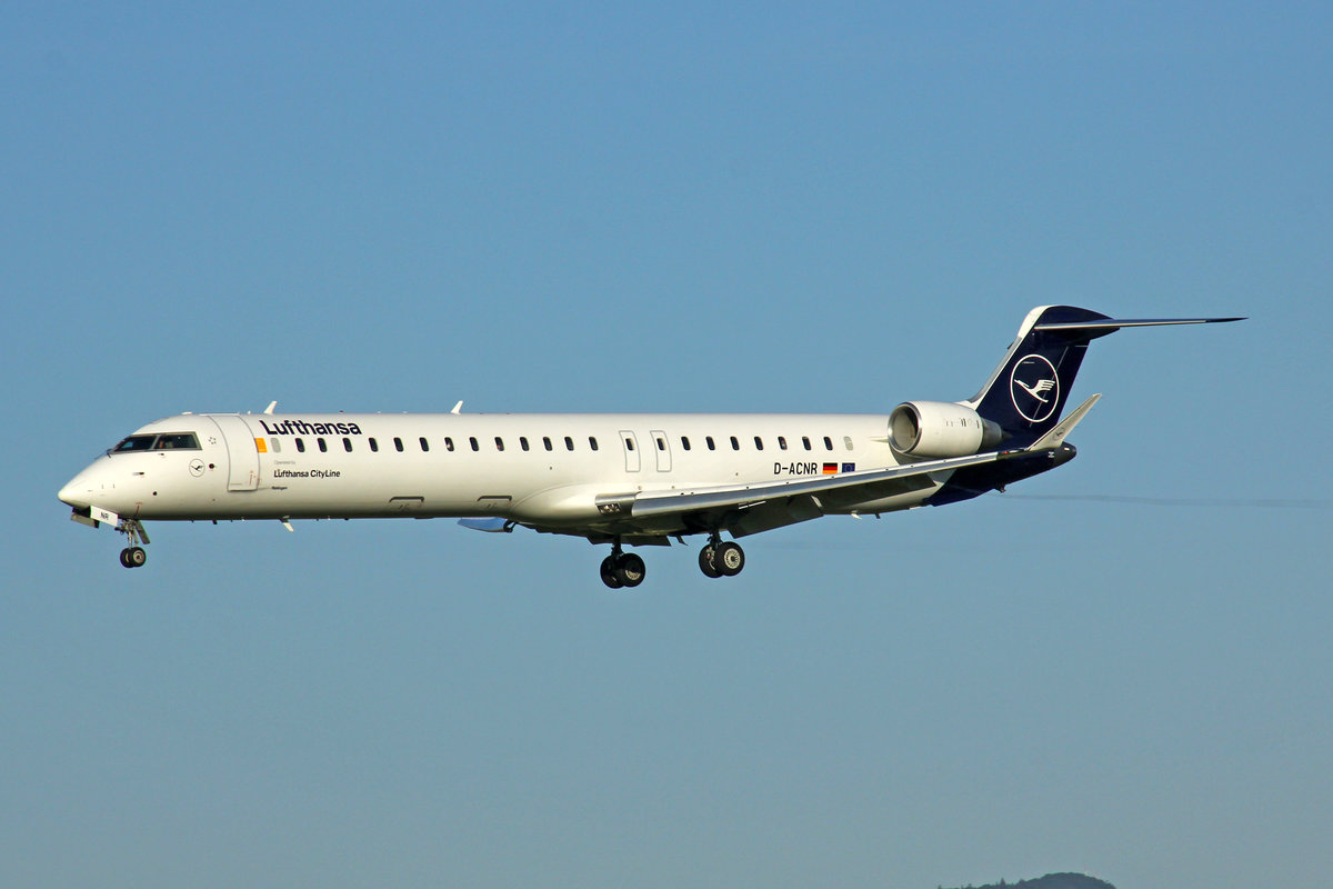 Lufthansa Cityline, D-ACNR, Bombardier CRJ-900LR, msn: 15263,  Ratingen , 21.August 2020, ZRH Zürich, Switzerland.