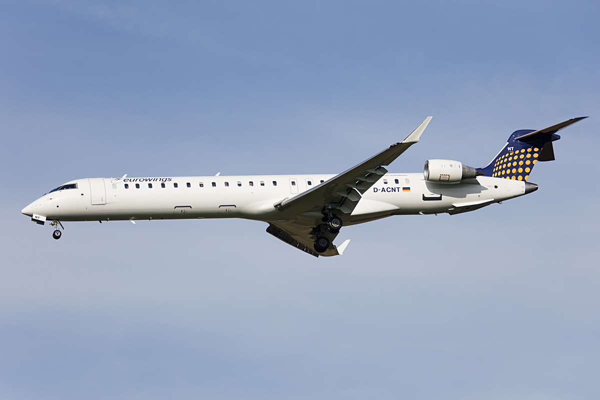 Lufthansa - CityLine, D-ACNT, Bombardier, CRJ-900NG, 18.05.2016, BSL, Basel, Switzerland 




