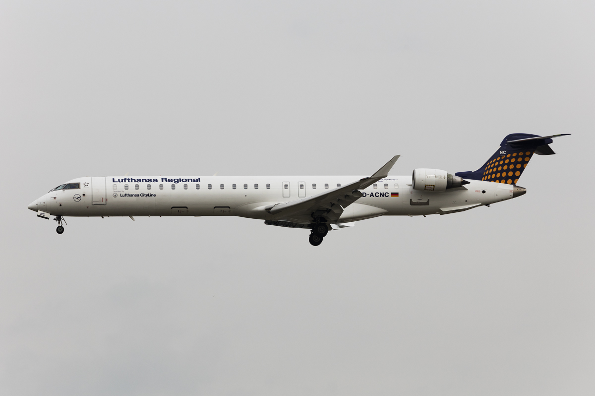 Lufthansa - CityLine, D-ACNU, Bombardier, CRJ-900, 01.04.2017, FRA, Frankfurt, Germany



