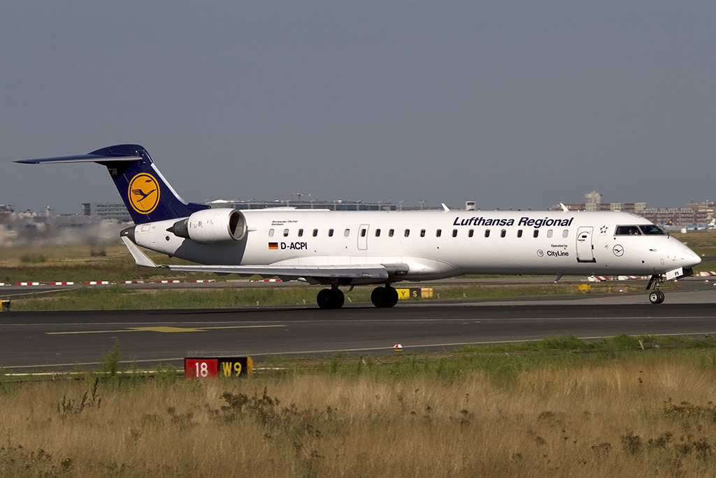 Lufthansa - CityLine, D-ACPI, Bombardier, CRJ700, 05.09.2013, FRA, Frankfurt, Germany 


