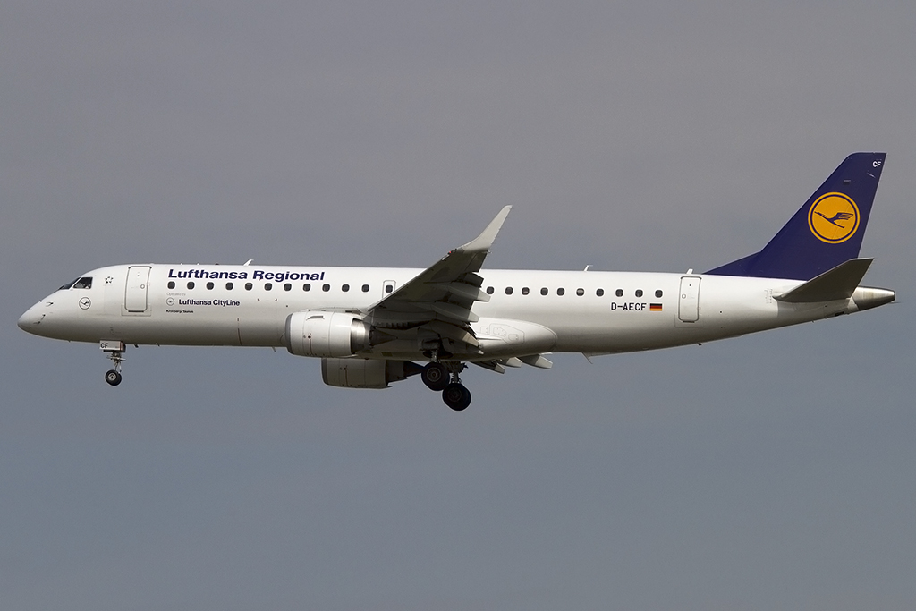 Lufthansa - CityLine, D-AECF, Embraer, ERJ-190, 02.05.2015, FRA, Frankfurt, Germany 



