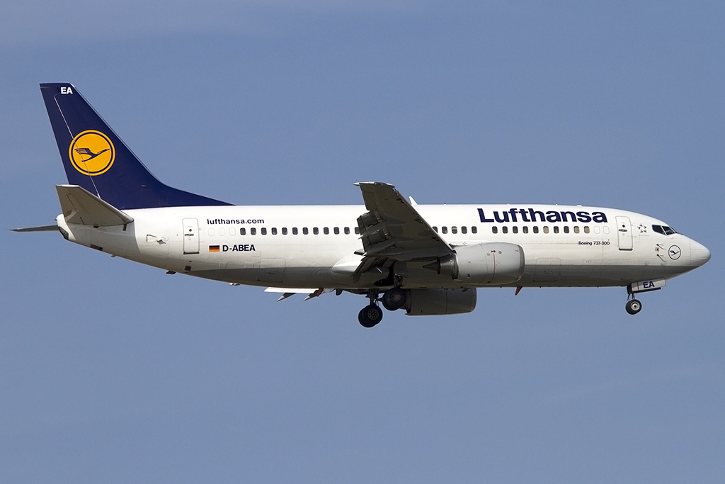 Lufthansa, D-ABEA, Boeing, B737-330, 28.09.2013, FRA, Frankfurt, Germany 


