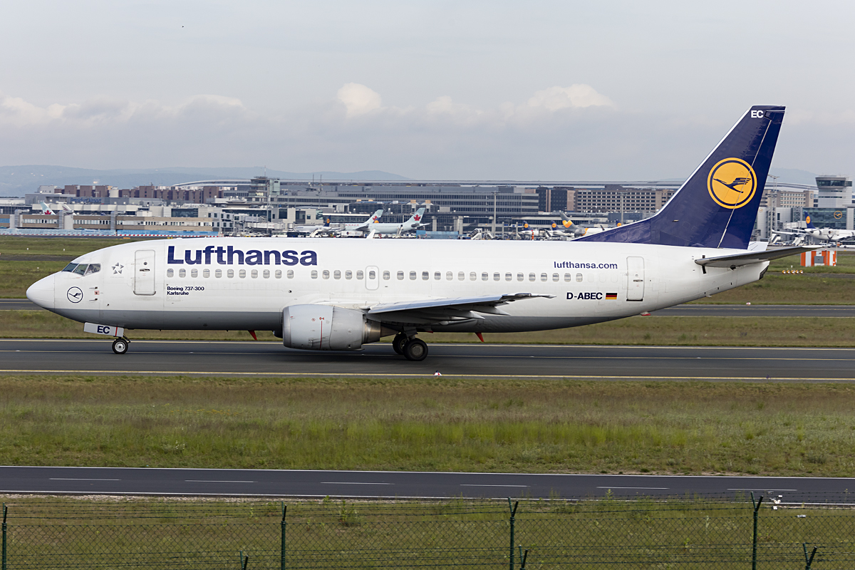 Lufthansa, D-ABEC, Boeing, B737-330, 21.05.2016, FRA, Frankfurt, Germany




