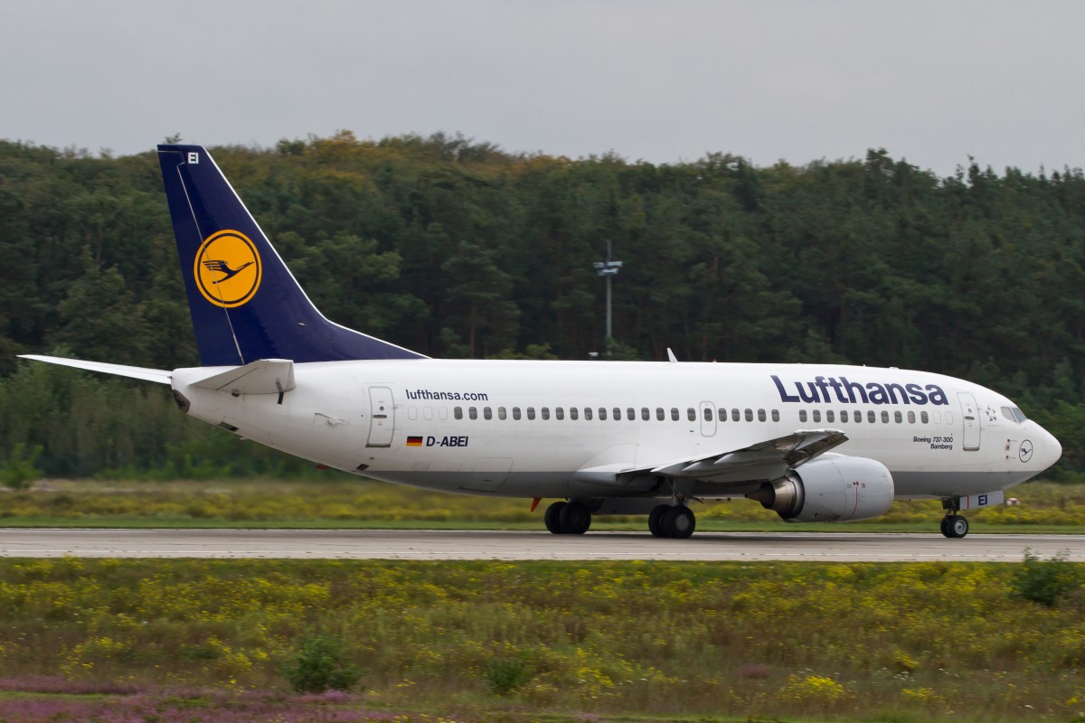 Lufthansa, D-ABEI  Bamberg , Boeing, 737-300, 15.09.2014, FRA-EDDF, Frankfurt, Germany 