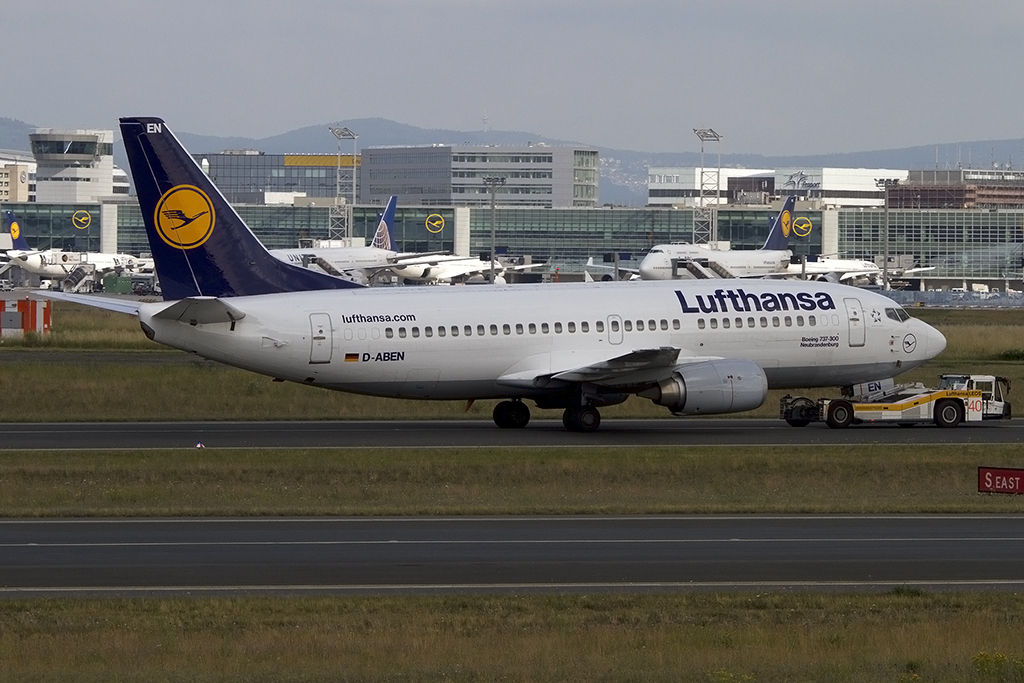Lufthansa, D-ABEN, Boeing, B737-330, 21.06.2014, FRA, Frankfurt, Germany 



