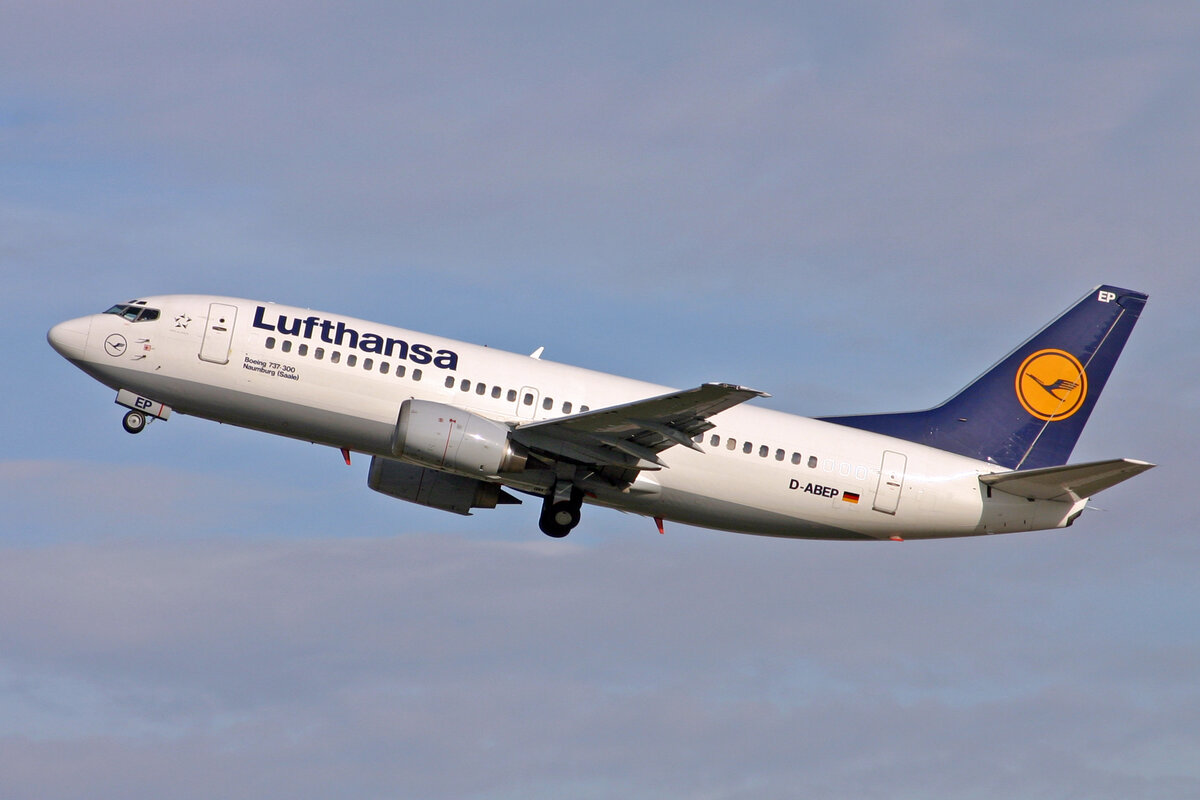 Lufthansa, D-ABEP, Boeing B737-330, msn: 26430/2216,  Naumburg , 10.November 2008, ZRH Zürich, Switzerland.
