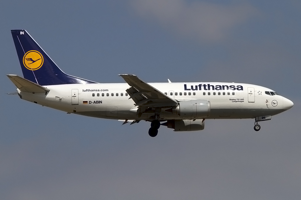 Lufthansa, D-ABIN, Boeing, B737-530, 04.05.2014, FRA, Frankfurt, Germany



