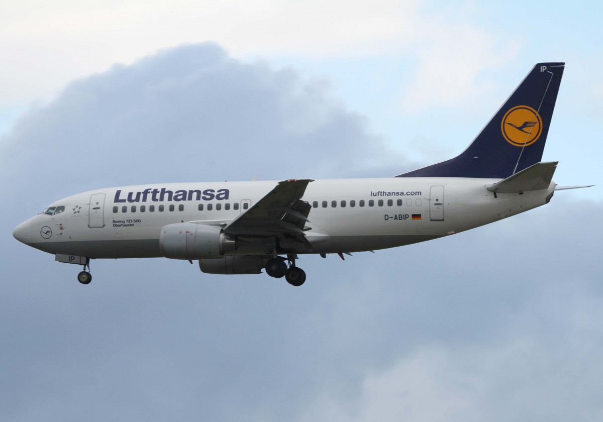 Lufthansa, D-ABIP  Oberhausen , Boeing, 737-500, 18.04.2014, FRA-EDDF, Frankfurt, Germany