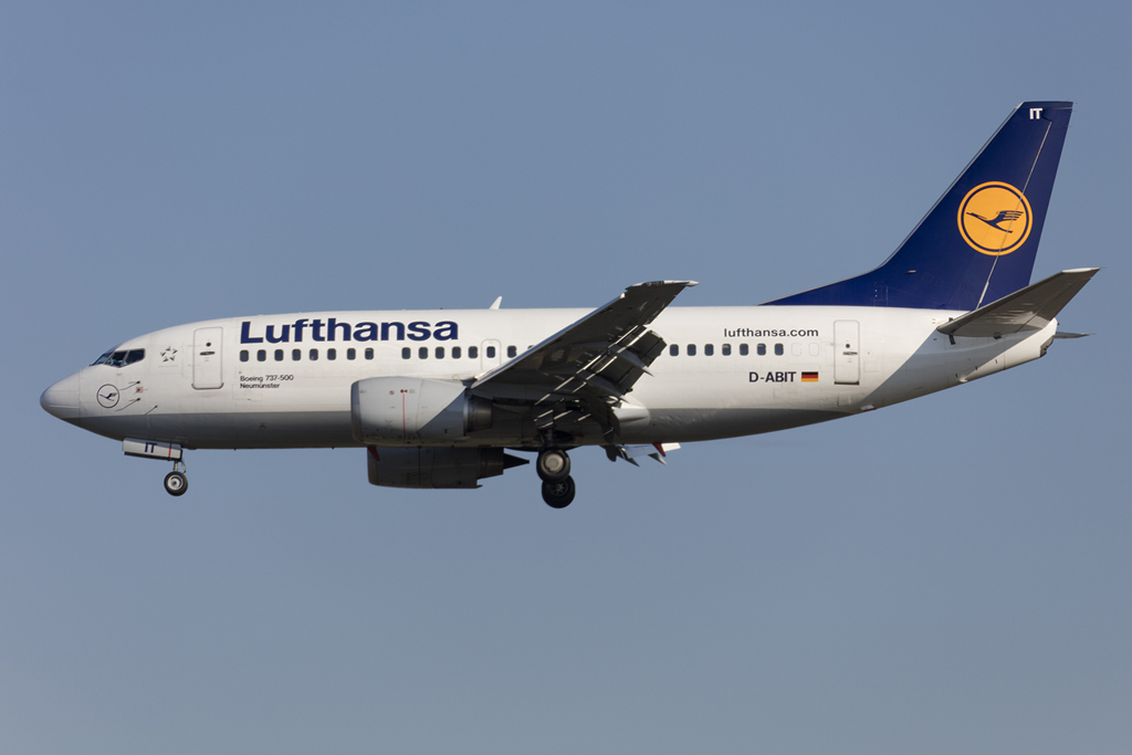 Lufthansa, D-ABIT, Boeing, B737-530, 30.08.2015, FRA, Frankfurt, Germany




