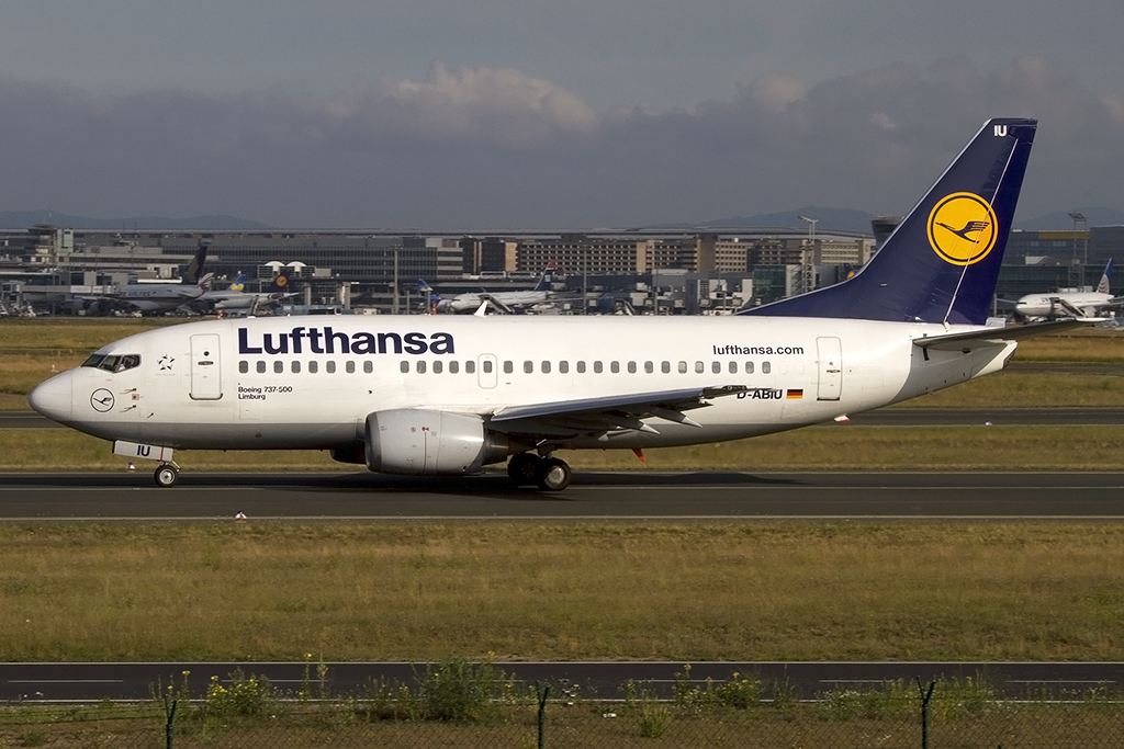 Lufthansa, D-ABIU, Boeing, B737-530, 21.06.2014, FRA, Frankfurt, Germany



