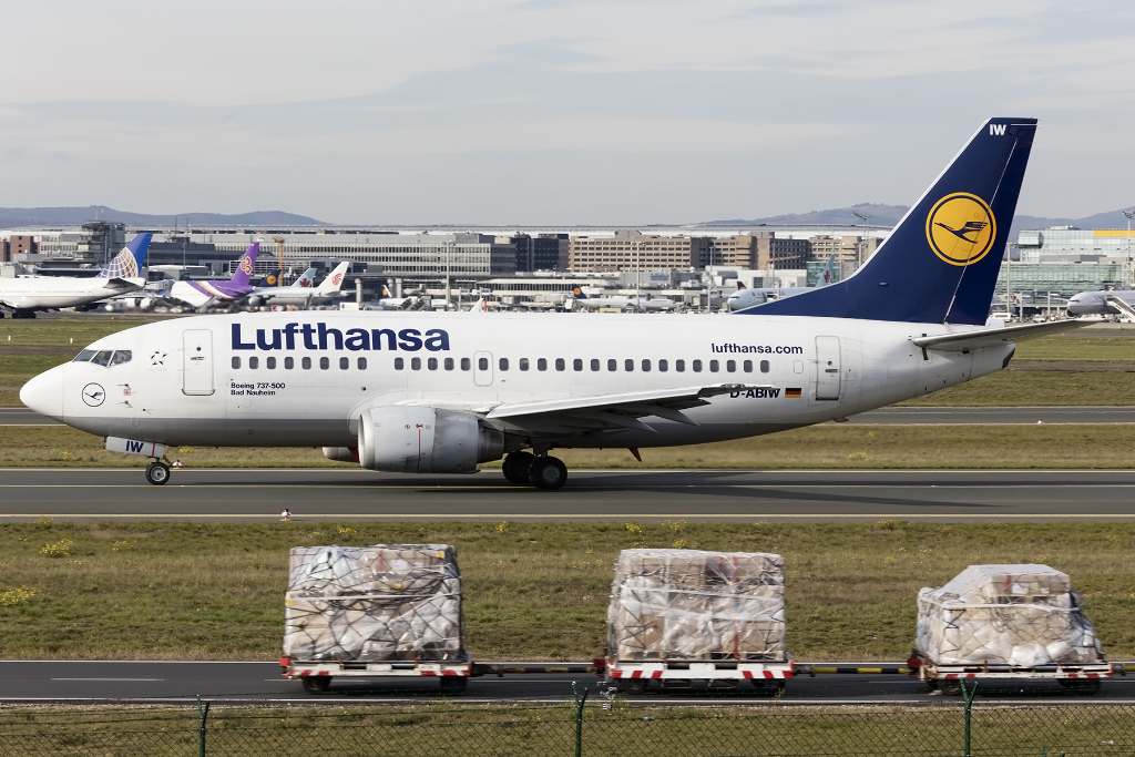 Lufthansa, D-ABIW, Boeing, B737-530, 08.11.2015, FRA, Frankfurt, Germany 




