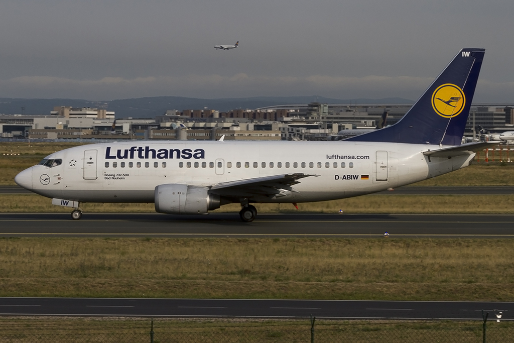 Lufthansa, D-ABIW, Boeing, B737-530, 11.08.2015, FRA, Frankfurt, Germany



