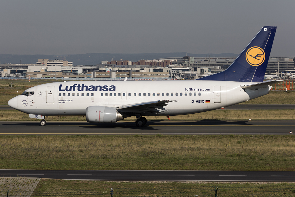 Lufthansa, D-ABIX, Boeing, B737-530, 30.08.2015, FRA, Frankfurt, Germany 




