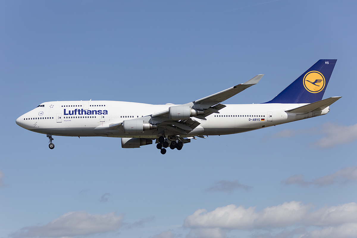 Lufthansa, D-ABVS, Boeing, B747-430, 28.04.2018, FRA, Frankfurt, Germany 




