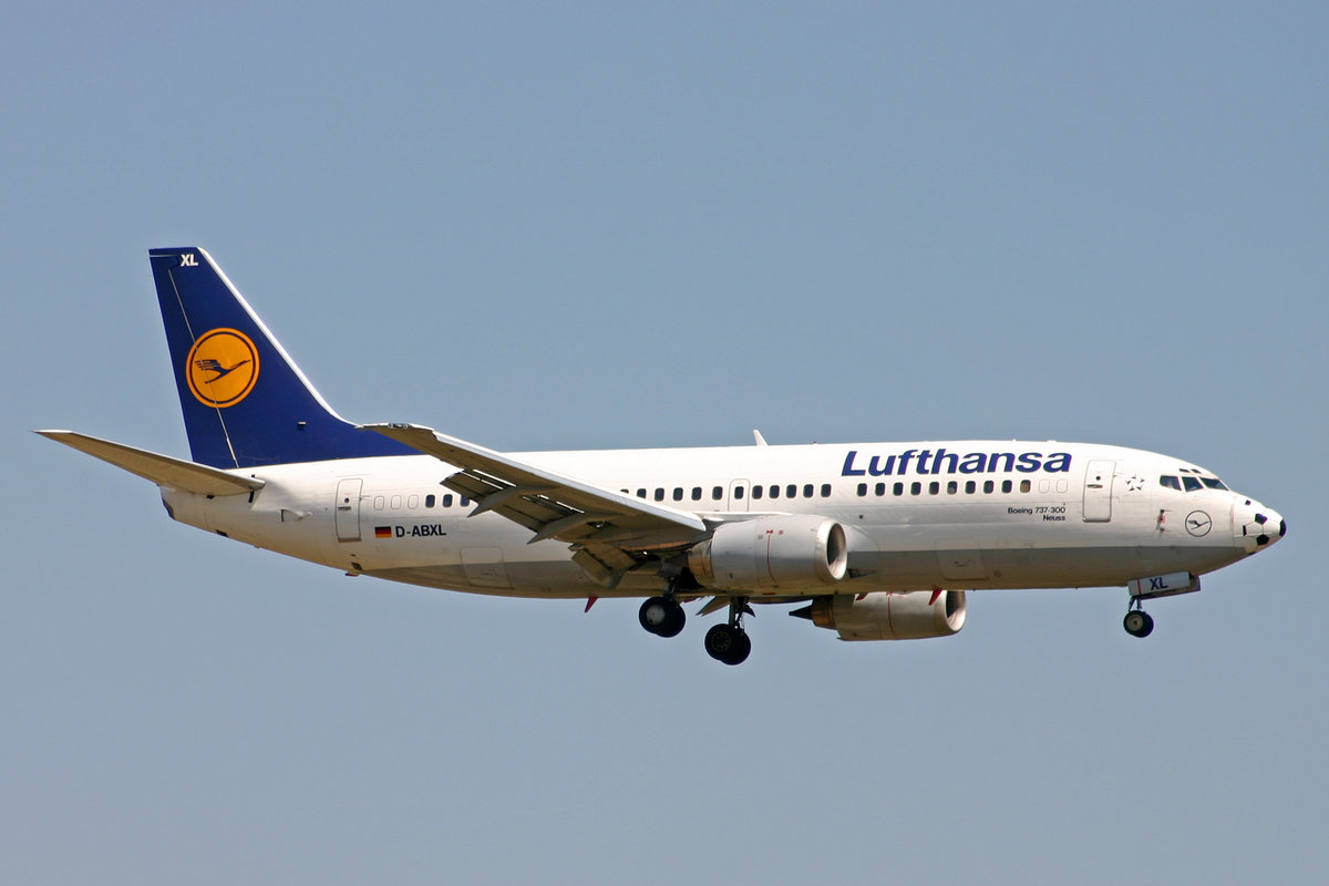 Lufthansa, D-ABXL, Boeing 737-330, msn: 23531/1307,  Neuss , 24.Juli 2006, ZRH Zürich, Switzerland.