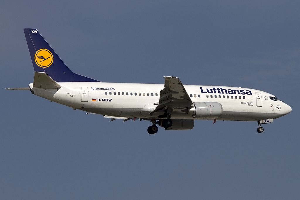 Lufthansa, D-ABXW, Boeing, B737-330, 28.09.2013, FRA, Frankfurt, Germany 





