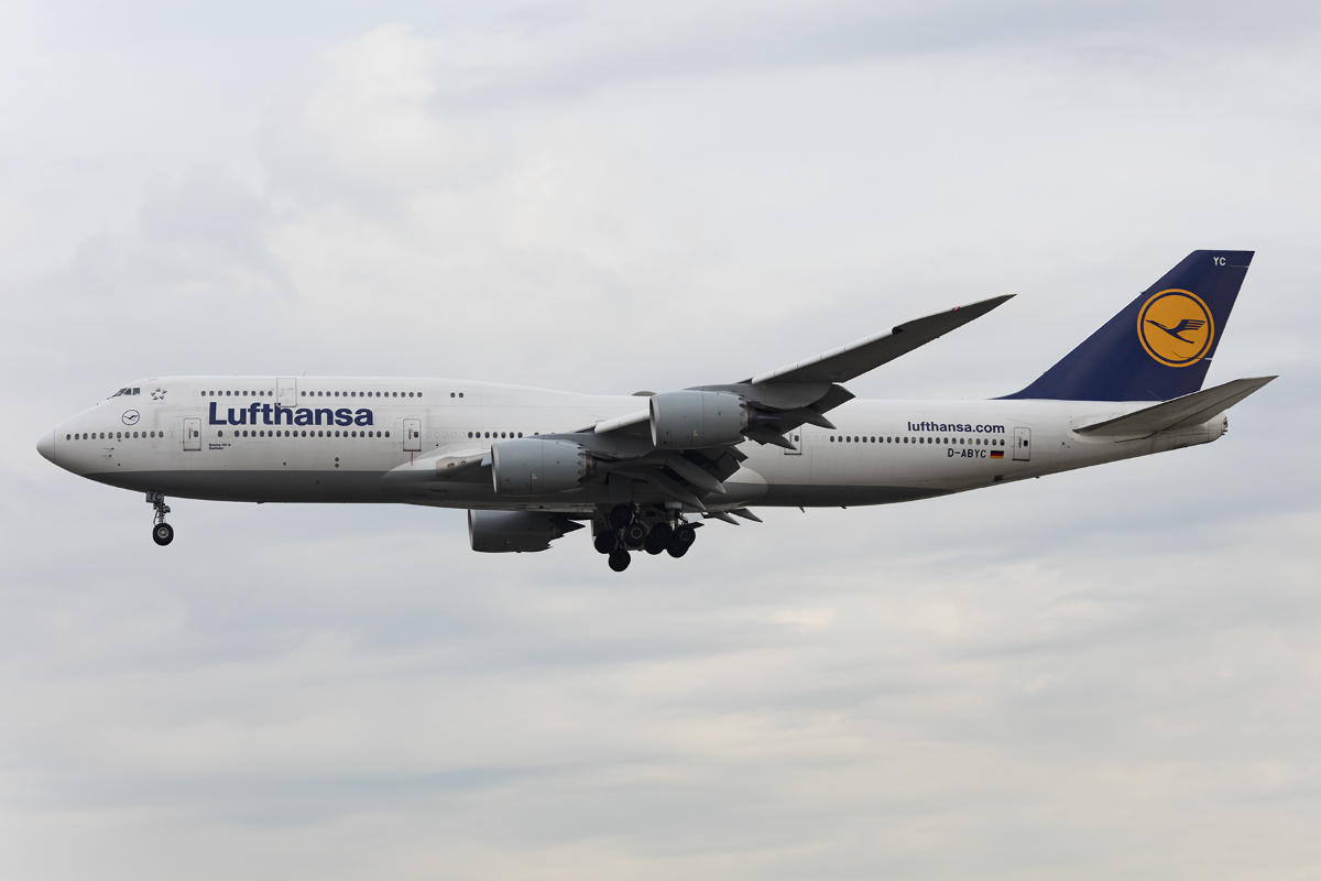 Lufthansa, D-ABYC, Boeing, B747-830, 01.04.2017, FRA, Frankfurt, Germany 


