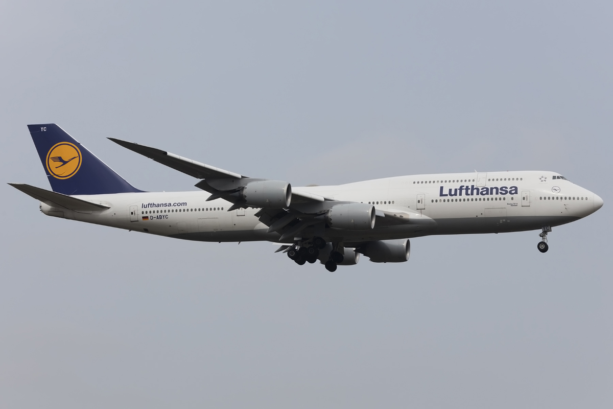 Lufthansa, D-ABYC, Boeing, B747-830, 02.04.2016, FRA, Frankfurt, Germany




