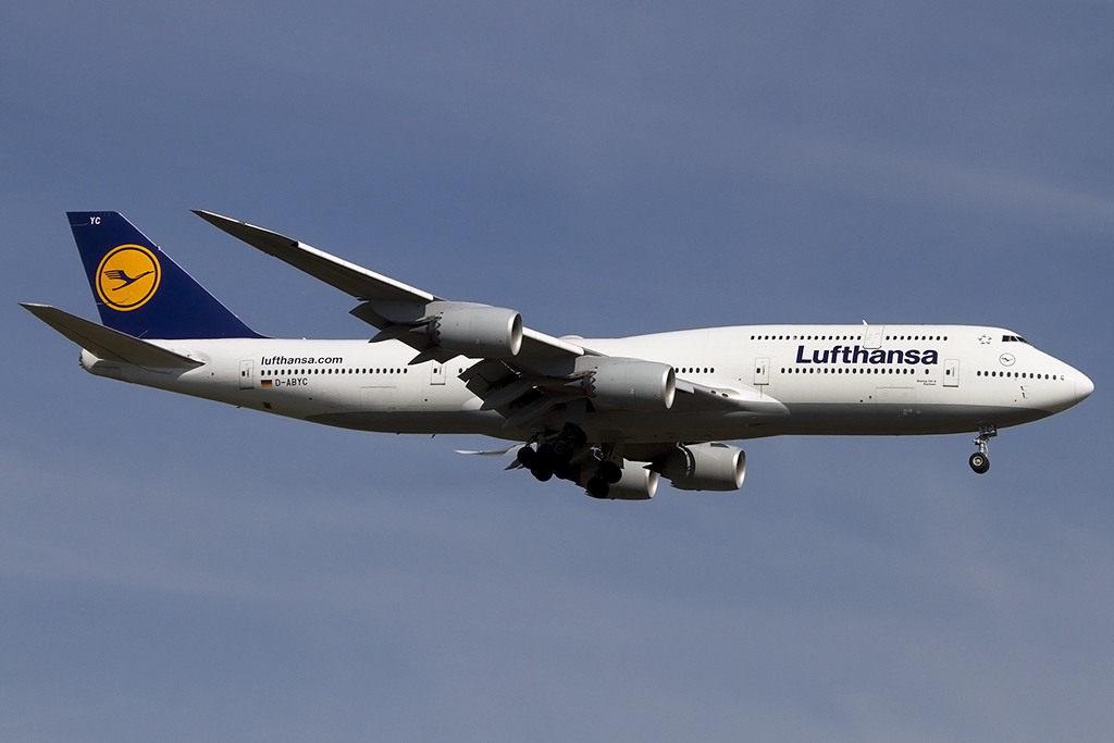 Lufthansa, D-ABYC, Boeing, B747-830, 19.04.2015, FRA, Frankfurt, Germany 



