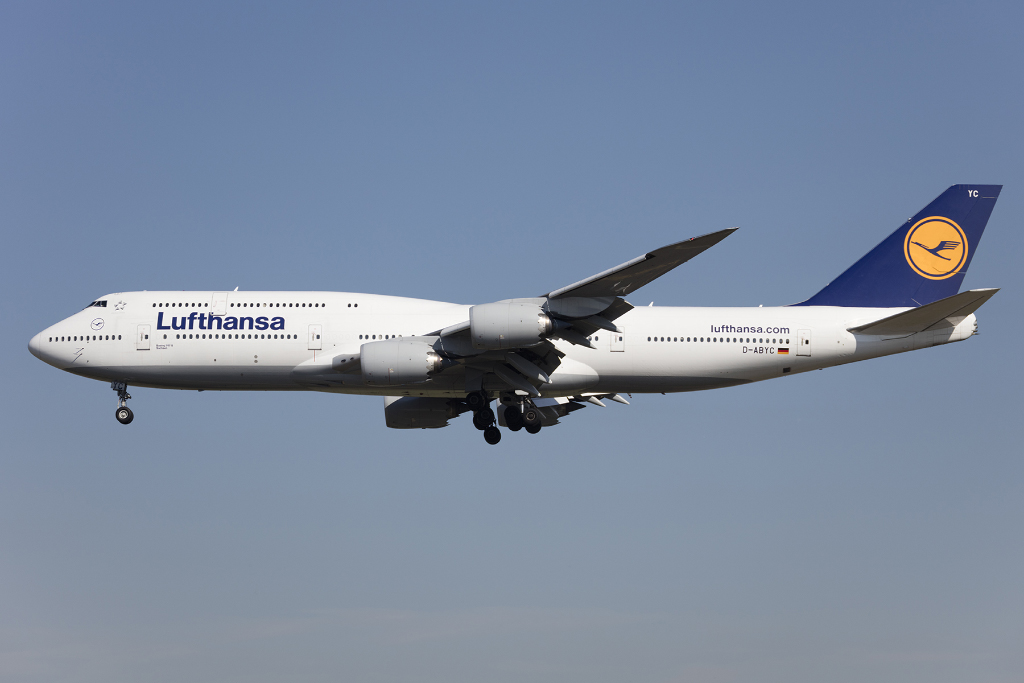 Lufthansa, D-ABYC, Boeing, B747-830, 30.08.2015, FRA, Frankfurt, Germany 




