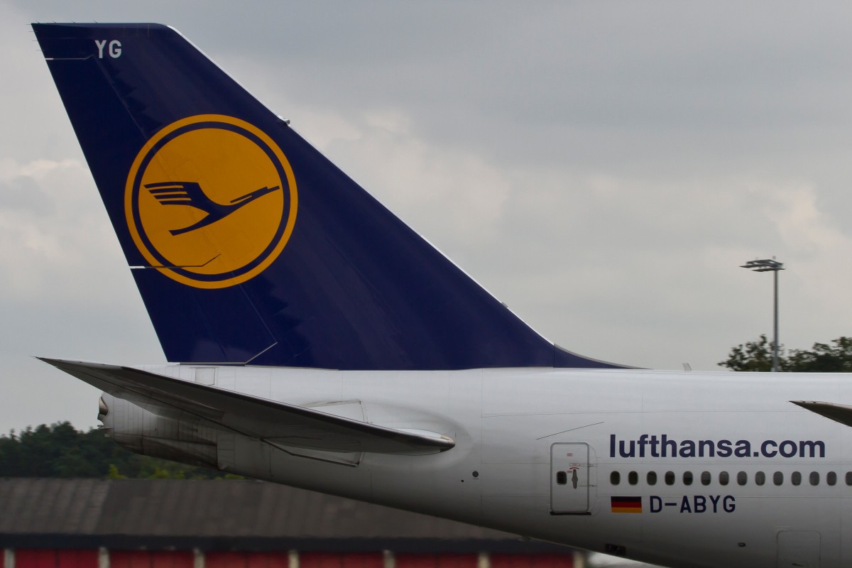 Lufthansa, D-ABYG  Baden - Württemberg , Boeing, 747-800 (Seitenleitwerk/Tail), 15.09.2014, FRA-EDDF, Frankfurt, Germany 
