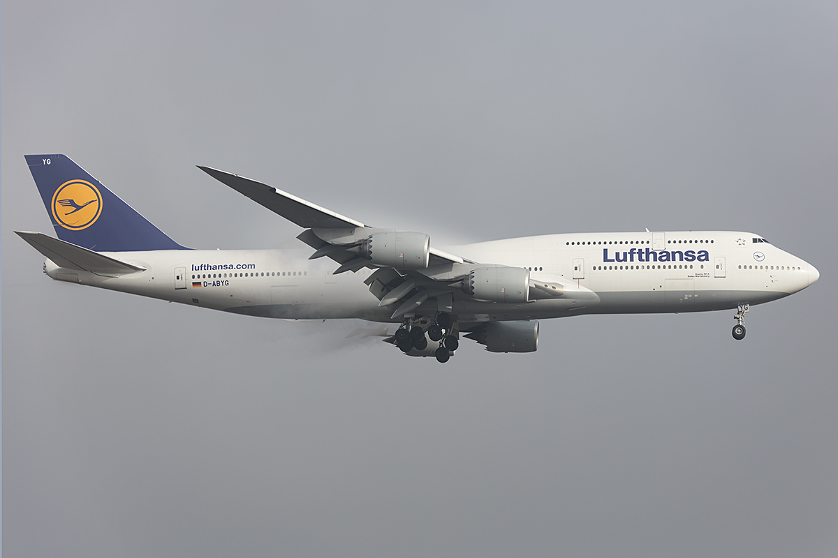 Lufthansa, D-ABYG, Boeing, B747-830, 24.03.2018, FRA, Frankfurt, Germany




