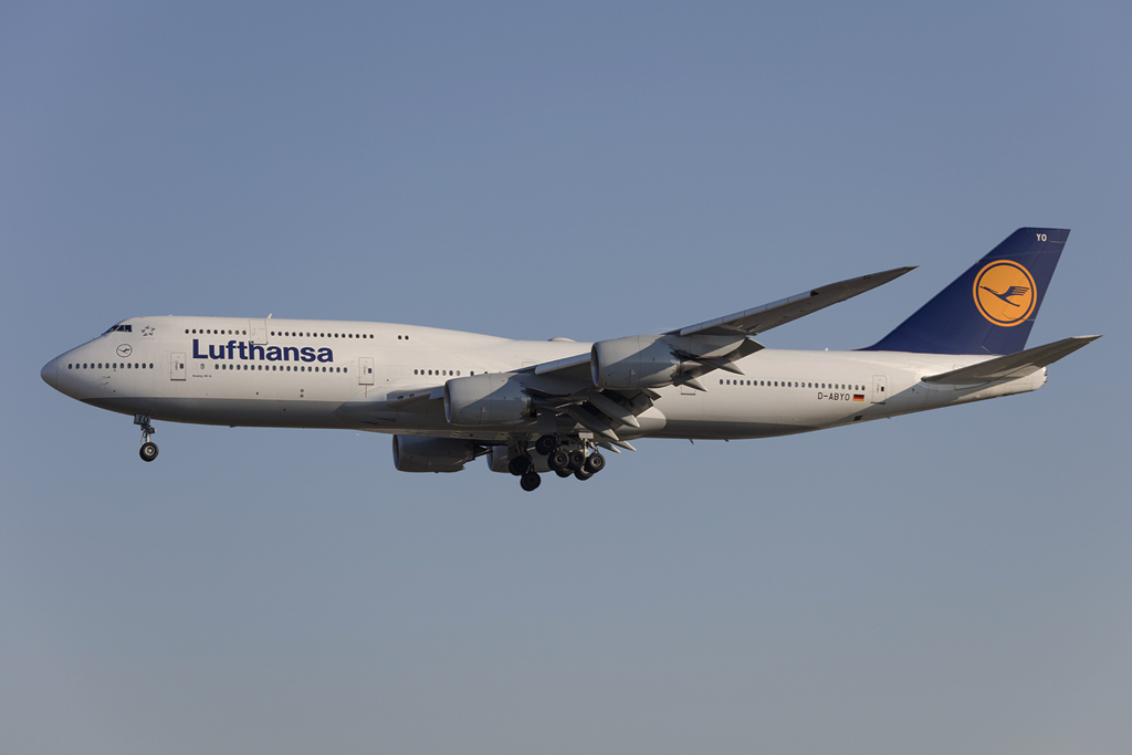 Lufthansa, D-ABYO, Boeing, B747-830, 30.08.2015, FRA, Frankfurt, Germany 



